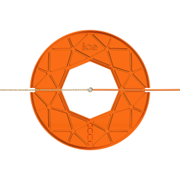 ICE - Jewellery - Diamond bracelet - Chaine et cordon - Orange