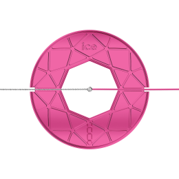ICE - Jewellery - Diamond bracelet - Chaine et cordon - Pink