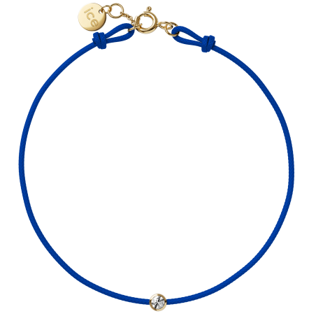 ICE - Jewellery - Diamond bracelet - Cordon - Lazuli blue