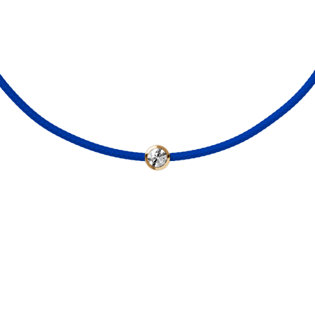 ICE Jewellery Diamond bracelet Cordon Lazuli blue - 021094