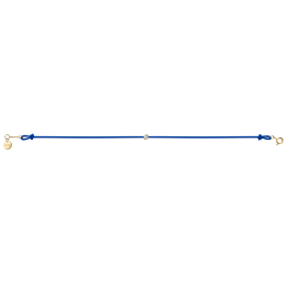 ICE - Jewellery - Diamond bracelet - Cordon - Lazuli blue