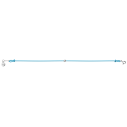 ICE - Jewellery - Diamond bracelet - Cordon - Turquoise blue