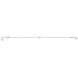 ICE - Jewellery - Diamond bracelet - Cordon - Aqua green