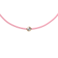 ICE - Jewellery - Diamond bracelet - Cordon - Light pink