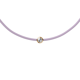 ICE - Jewellery - Diamond bracelet - Cordon - Lilac KID