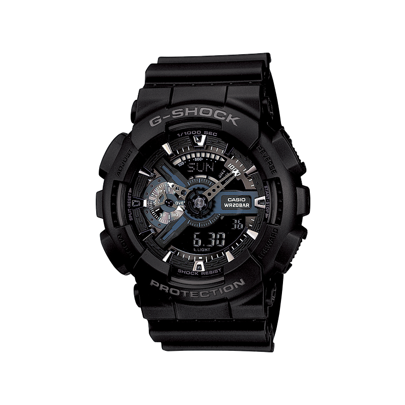 Montre Homme Casio G-Shock bracelet Résine GA-110-1BER