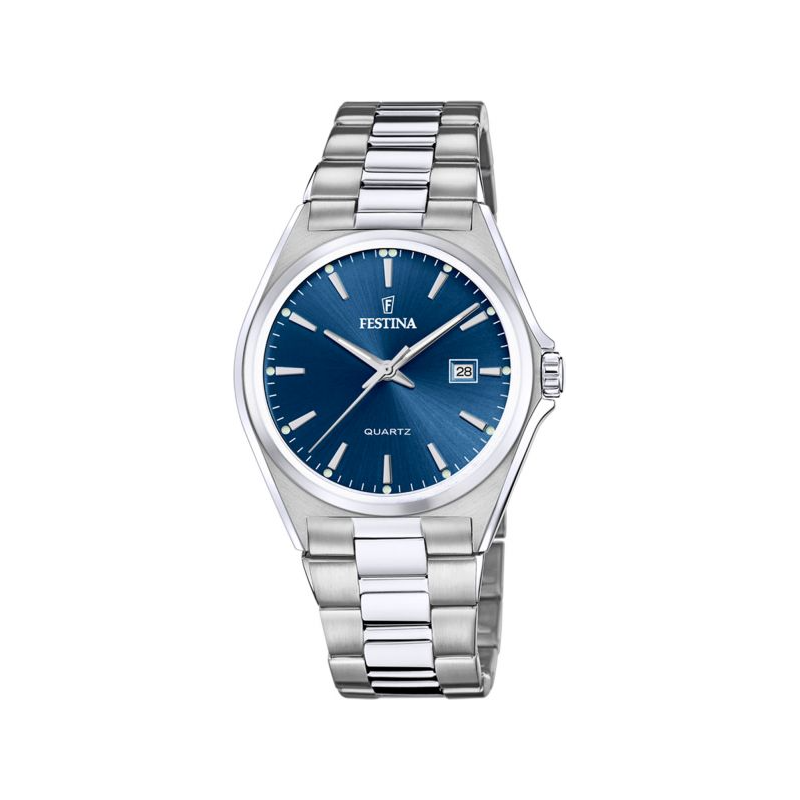 Montre Homme Festina Classics Bleue Acier Gris - F20552/3