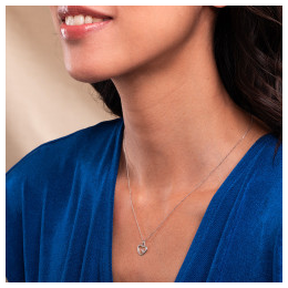 Collier Femme Collection Julien D'Orcel Or Blanc 375/1000 - 1018539