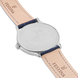 Montre Homme Festina Classics Bleue Nuit Cuir bleu - F16745/3