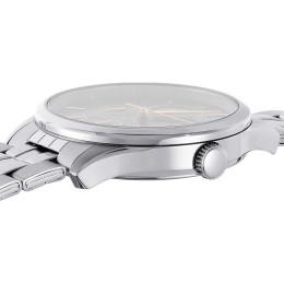 Montre Homme Festina Rétro cadran Bleu Nuit bracelet acier gris - F16822/3