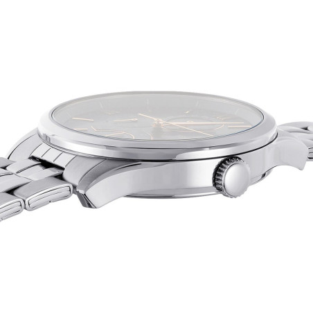 Montre Homme Festina Rétro cadran Bleu Nuit bracelet acier gris - F16822/3