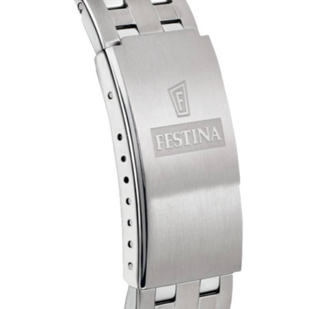 Montre Homme FESTINA Classique Bleue bracelet Acier - F20357/3