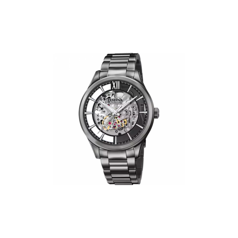 Montre Homme Festina Automatique Squelette noire - F20632/1