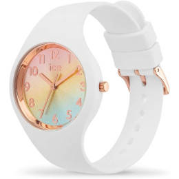 Montre Femme Ice Watch Ice Sunset en Silicone Blanc - 015743