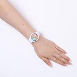 Montre Femme Ice Watch Ice Sunset en Silicone Blanc - 015743