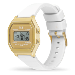 Montre Femme Ice Watch Ice Digit Retro Silicone Blanc - 022049