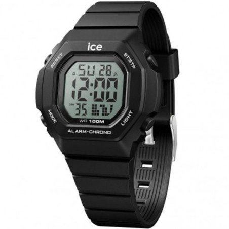 Montre Homme Ice Watch Ice Digit Ultra Silicone Noir - 022094