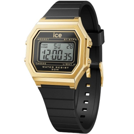 Montre Homme Ice Watch Ice Digit Retro Silicone Noir - 022064