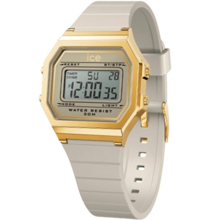 Montre Homme Ice Watch Ice Digit Retro Silicone Gris - 022066