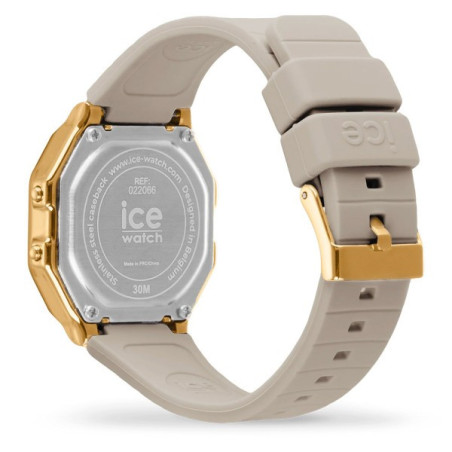 Montre Homme Ice Watch Ice Digit Retro Silicone Gris - 022066