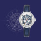 Pierre Lannier - Montre Homme  Élysée blanche squelette - ref 456D126