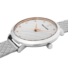 Montre Femme PIERRE LANNIER Grace Blanc Acier Argenté - 029M701