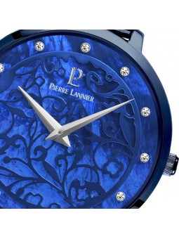 Montre Femme PIERRE LANNIER Eolia Bracelet Acier Bleu - 045L968