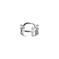 Les Georgettes Bague Collier chaîne, Collection Les Précieuses - Taille 56