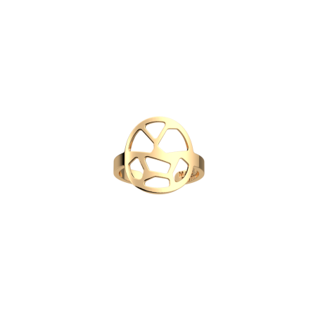 Les Georgettes Bague ronde Girafe, Collection Les Essentielles - Taille M