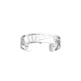 Les Georgettes Bracelet manchette Croisette, Collection Les Essentielles - Taille 14 mm