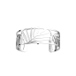Les Georgettes Bracelet manchette Croisette, Collection Les Essentielles - Taille 25 mm Les Georgettes Bracelet manchette Croisette, Collection Les Essentielles - Taille 25 mm