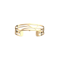 Les Georgettes - Bracelet Écorces doré 14 mm Ref 70374310100000