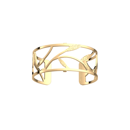 Les Georgettes Bracelet manchette Épis de blé, Collection Les Essentielles - Taille 25 mm