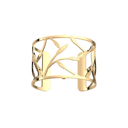 Les Georgettes Bracelet manchette Épis de blé, Collection Les Essentielles - Taille 40 mm