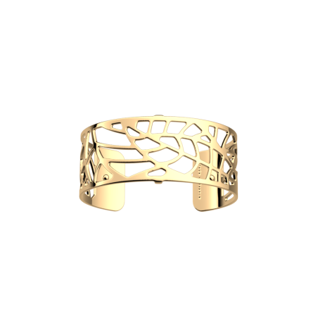 Les Georgettes Bracelet manchette Fougères, Collection Les Essentielles - Taille 25 mm