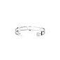 Les Georgettes - Bracelet Ibiza argenté rhodié 8 mm Ref 70316891600000