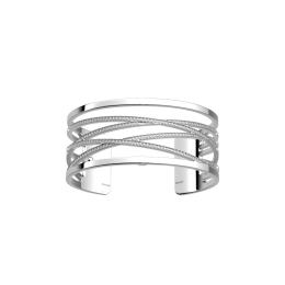 Les Georgettes Bracelet manchette Liens, Collection Les Précieuses - Taille 25 mm
