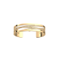 Les Georgettes Bracelet manchette Liens, Collection Les Précieuses - Taille 14 mm Les Georgettes Bracelet manchette Liens, Collection Les Précieuses - Taille 14 mm