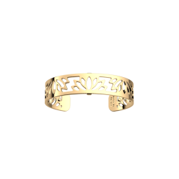 Les Georgettes Bracelet manchette Lotus, Collection Les Essentielles - Taille 14 mm