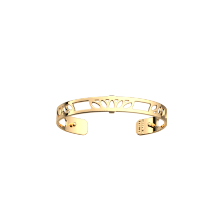 Les Georgettes Bracelet manchette Lotus, Collection Les Essentielles - Taille 8 mm