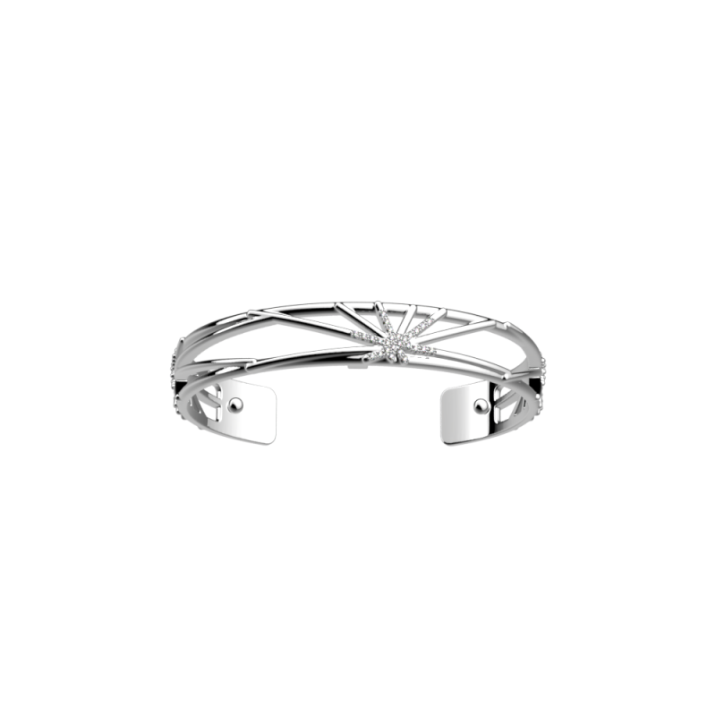 Les Georgettes Bracelet manchette Palmiflore, Collection Les Précieuses - Taille 8 mm Les Georgettes Bracelet manchette Palmiflore, Collection Les Précieuses - Taille 8 mm