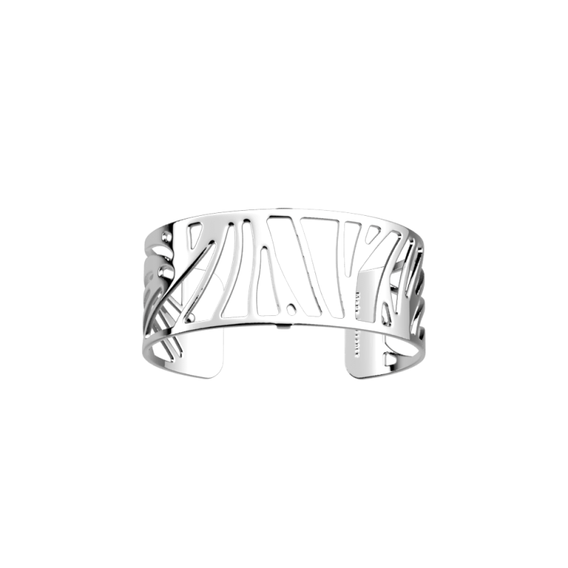 Les Georgettes - Bracelet Perroquet argenté rhodié 25 mm Ref 70274441600000