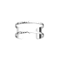 Les Georgettes Bracelet manchette Pure Martelée, Collection Les Audacieuses - Taille 25 mm Les Georgettes Bracelet manchette Pure Martelée, Collection Les Audacieuses - Taille 25 mm