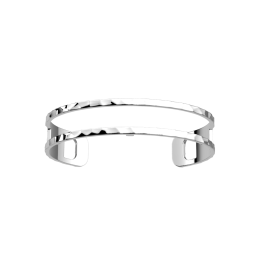 Les Georgettes Bracelet manchette Pure Martelée, Collection Les Audacieuses - Taille 14 mm