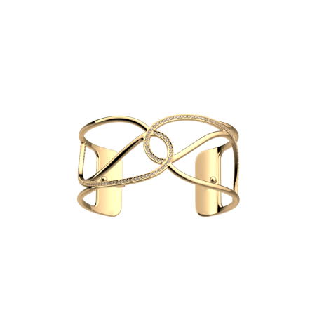 Les Georgettes Bracelet manchette Songe, Collection Les Précieuses - Taille 25 mm