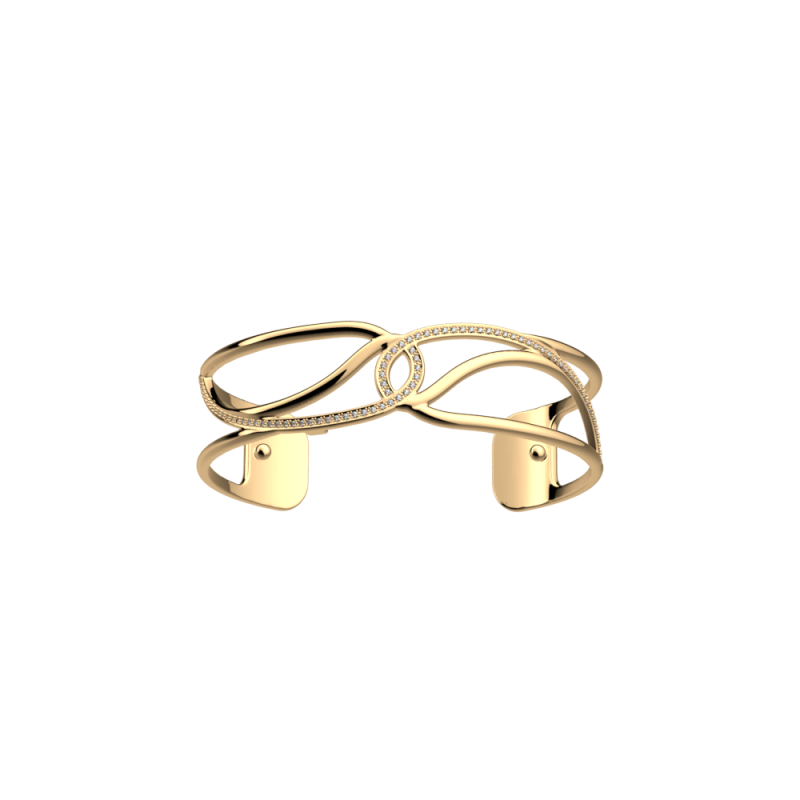 Les Georgettes Bracelet manchette Songe, Collection Les Précieuses - Taille 14 mm Les Georgettes Bracelet manchette Songe, Collection Les Précieuses - Taille 14 mm