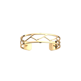 Les Georgettes Bracelet manchette Tresse, Collection Les Essentielles - Taille 14 mm