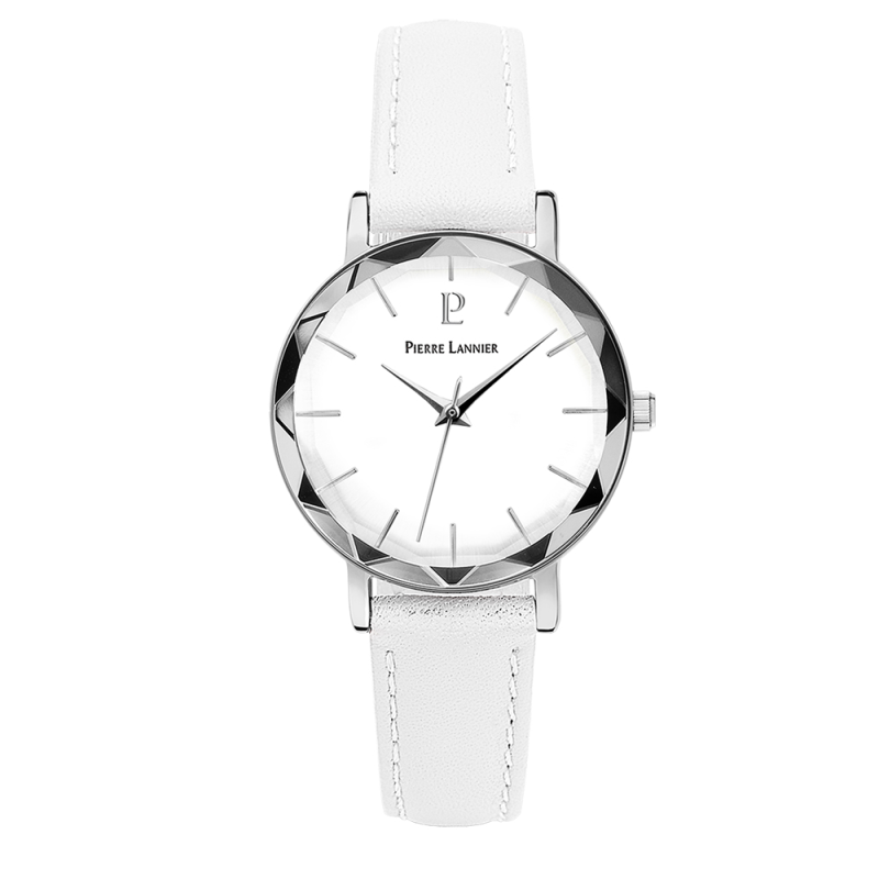 PIERRE LANNIER MULTIPLES BLANC CUIR 009M600