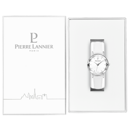 PIERRE LANNIER MULTIPLES BLANC CUIR 009M600