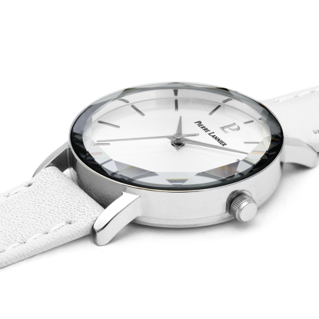 Montre Femme PIERRE LANNIER Multiples Blanc Cuir - 009M600